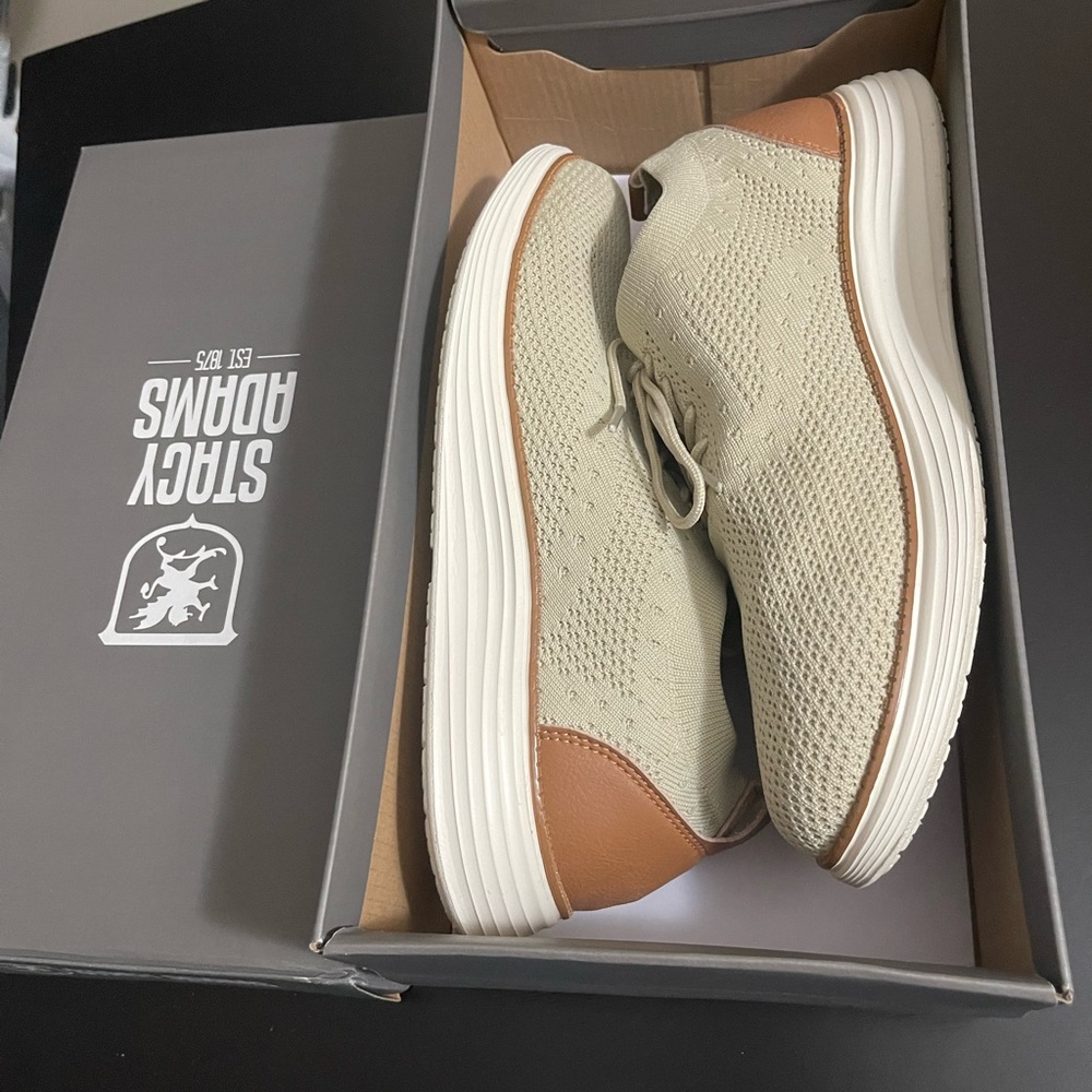 Men's Casual Dress Oxfords Shoes Knit Lightweight breathable fashion sneaker